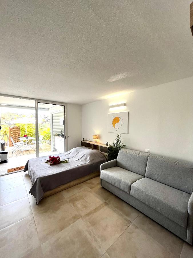 Nouveau Studio Chaleureux Avec Jacuzzi Prive & Piscine Le Diamant Eksteriør bilde